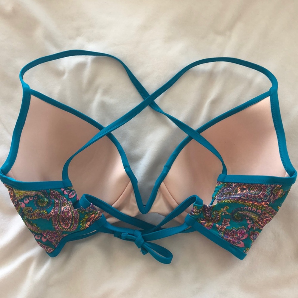 Multi-colored Bikini Top - Picture 2 of 3